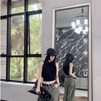 RUYIFASH灯笼型针织背心（没有暗花）