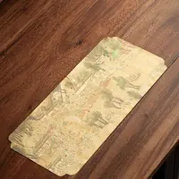 C077清明上河图双面茶席
