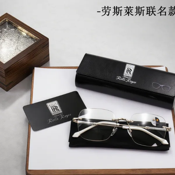 AutomobiliRollsRoyce劳斯萊斯联名变色时尚防蓝光老花镜