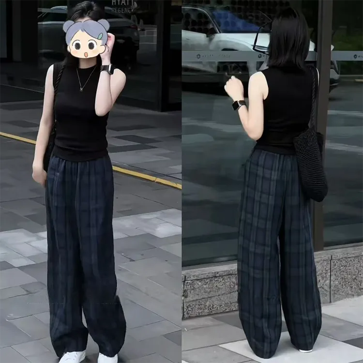 2025夏季新款休闲显瘦气质女士网红洋气两件套百搭款时尚气质套装