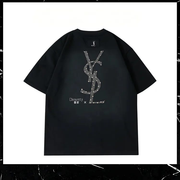 CXJ826 系列艺术正品联名新款夏季重磅纯棉男女款短袖t恤