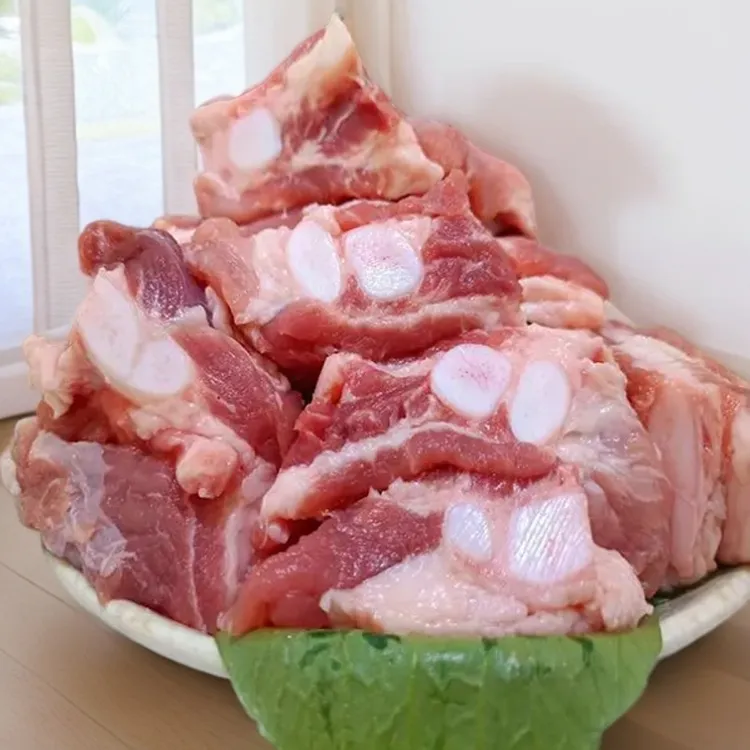 【顺丰包邮】夏季新鲜猪胸骨带脆骨边的排骨边猪红烧卤煮饭店食生鲜