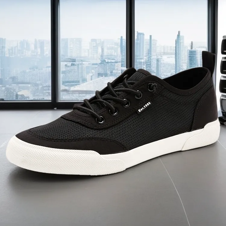 25603 夏季新款男士一脚蹬薄款舒适透气网面男鞋低帮平底懒人鞋