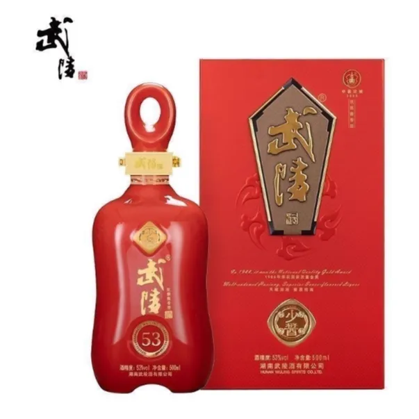 武陵酒少酱53度500ml酱香型白酒53度