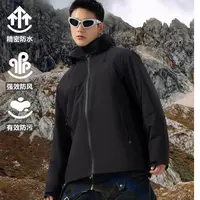 简约休闲男士羊毛内里冲锋衣外套 MYY