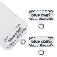 bluecorn 伊亚伊原创通用个性格纹可拆卸透明TPU手机挂绳防丢贴片