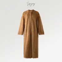 SIQIYOUNG【Maggie精选】比弗利-芬兰sagafurs进口天鹅绒水貂外套