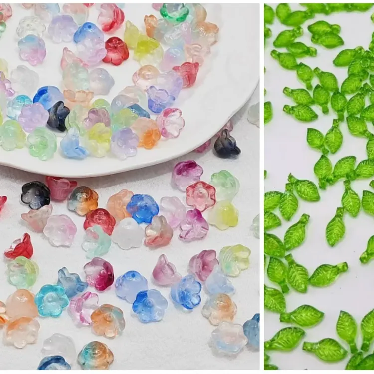 【主播推荐】琉璃 铃兰花DIY饰品发簪串珠材料配件