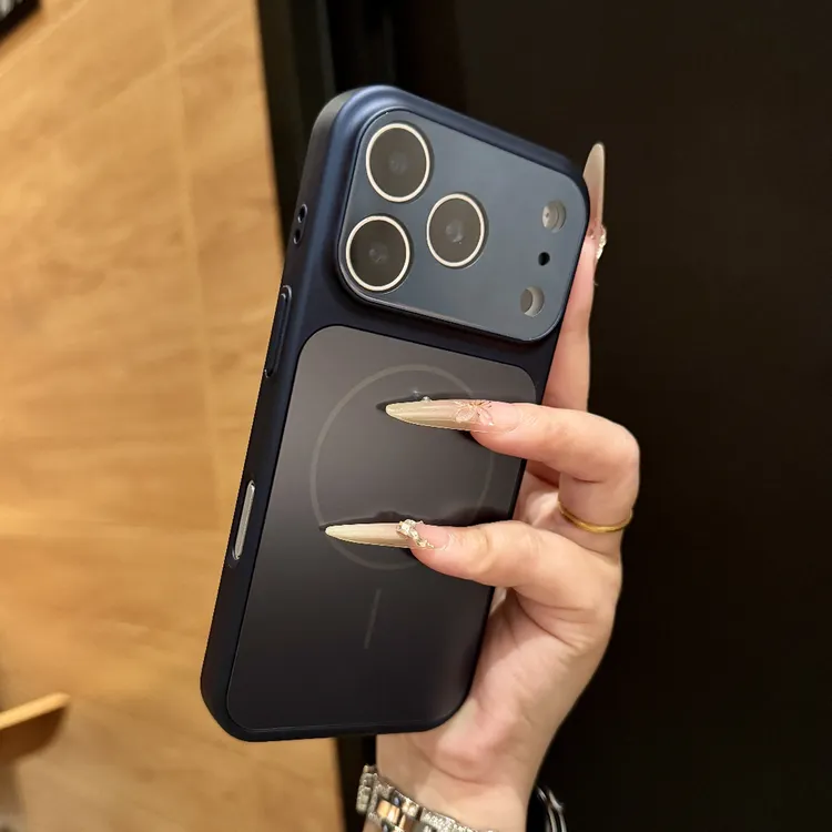 高级感秒变17磨砂适用苹果16promax手机壳磁吸15pro全包14/13超薄