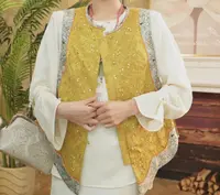 金玉满堂/新中式春季新款重工刺绣马甲2025A6625越越