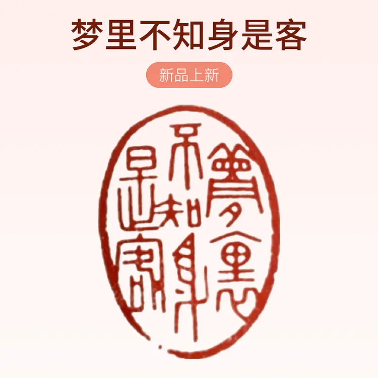 梦里不知身是客，纯铜印章