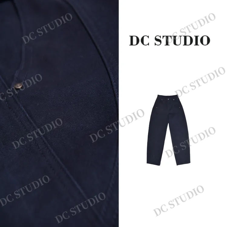 Syan【蓝调时刻】2025新款四季时尚百搭宽松阔腿直筒牛仔裤