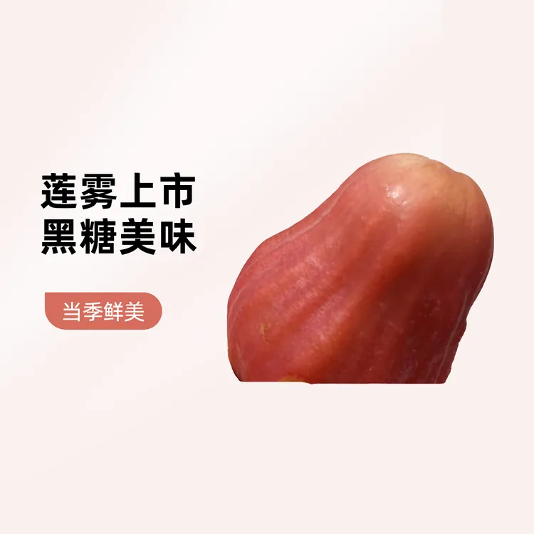 莲雾 黑糖芭比莲雾 新鲜当季水果补水贵族清甜多汁【自然成熟】