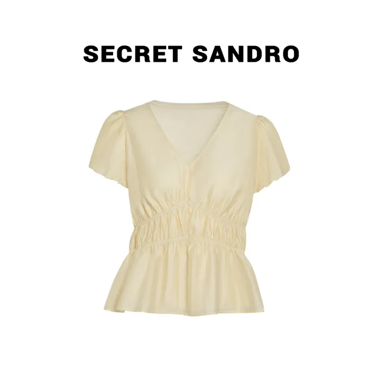  【蔷薇】Secret Sandro 楚楚 上衣 S55287102C