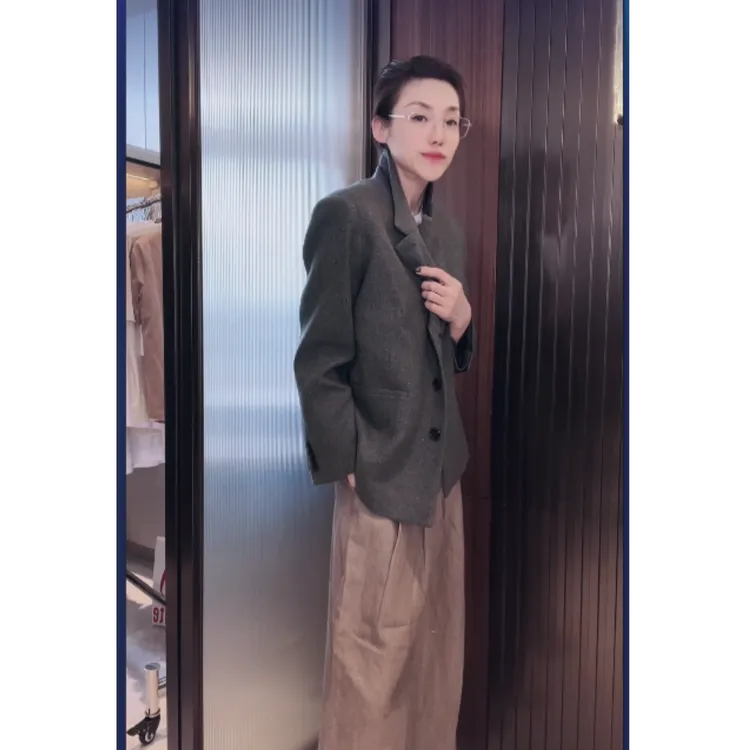 2025 进口羊毛 西装 XZ0250