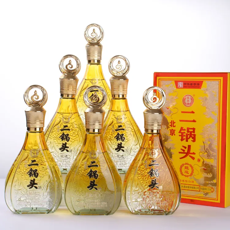 永丰牌TZG北京二锅头龙运500ml*6整箱42度清香型中华老字号42度
