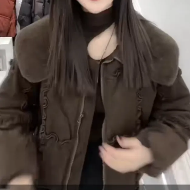 2025冬季时尚潮流百搭精品女装网红外套小个子KXA