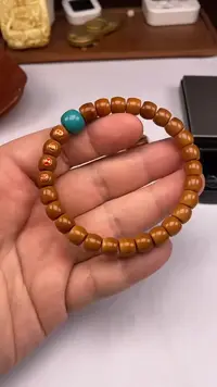 【闪购商品】橄榄核手串核尖单圈