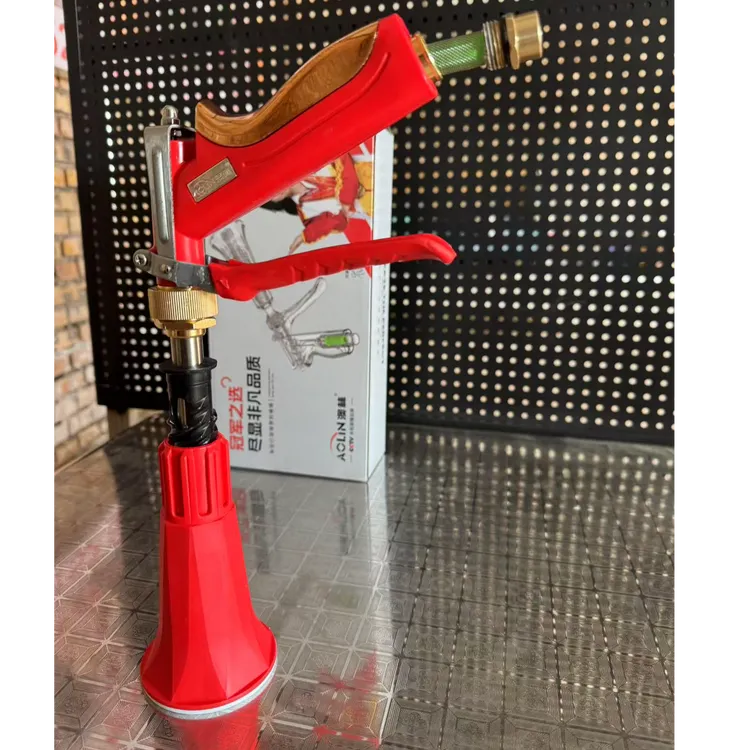 中国红奥林喷枪内带过滤器