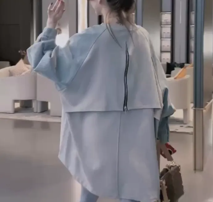 2025春季新款时尚女装网红气质爆款休闲宽松上衣珍ui