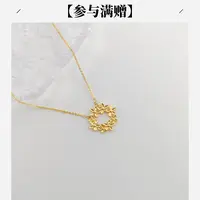 XUPING/旭平首饰 合金项链 秋上新气质五叶花项链GDQ X000240290