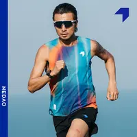 内道灿影风洞坎肩男女新款大风洞透气越野马拉松跑步坎肩