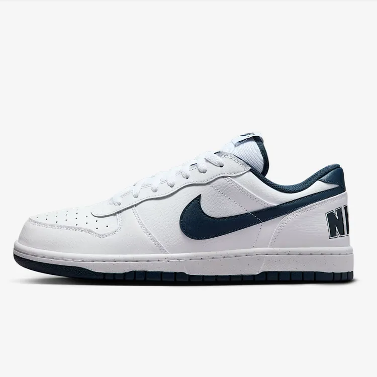 耐克/NIKE(官方正品)男子Big Low白蓝休闲复古百塔板鞋355152140