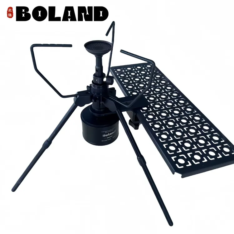 新款便携户外龙爪支架多功能野营露营三角架便携式加长加粗三脚架