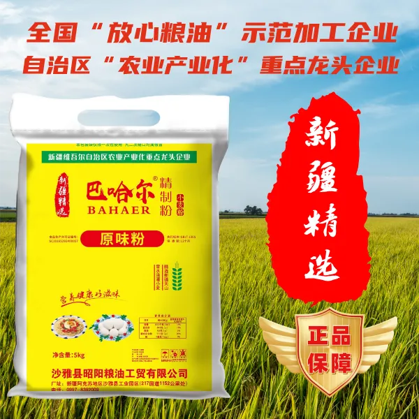 正宗新疆阿克苏原味麦香家常小麦粉10斤装（沙雅工厂）中筋面粉