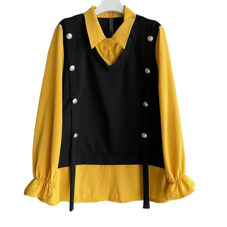 大码女装时尚衬衫