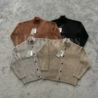Elliot Mos5.5支花纱纱线～Wool Coat 900g羊毛混纺半高领毛衣1336