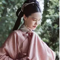 京云染原创【来风吟】日常百搭明制交领琵琶袖短袄半袖汉服古风大袖