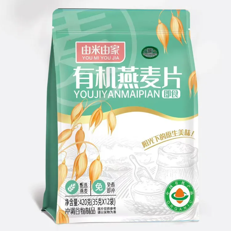 由米由家 有机燕麦片420克(12袋)