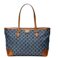 99新 GUCCI/古驰 思斯专属 Gucci丹宁托特包 MN132