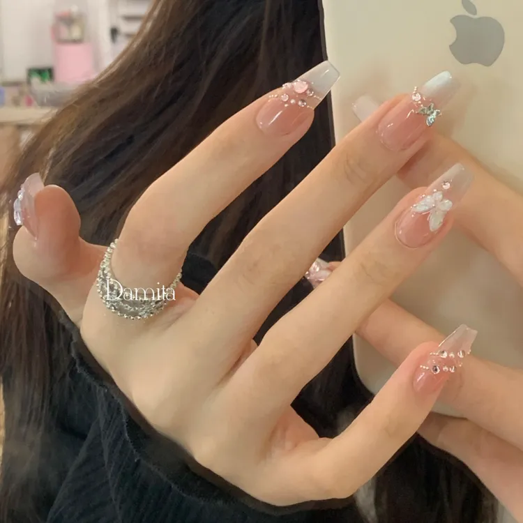 【蝶之翼】】新美甲穿戴甲片2025新款高级感秋冬手工穿戴甲推荐甲片