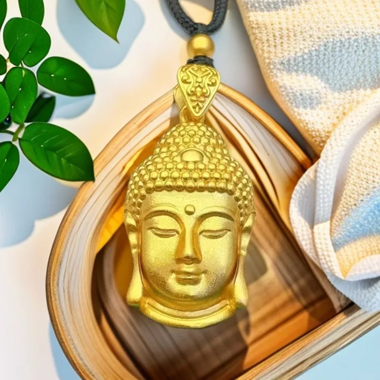 合金吊坠 合金【大日如来吊坠挂坠】本命佛大日如来永保平安男女款