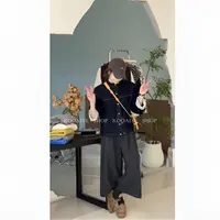 【双扣牛仔衣】秋季新款韩系休闲宽松简约基础百搭棉服牛仔衣