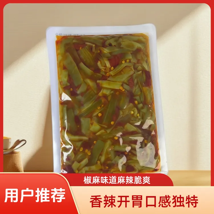 椒麻贡菜香辣开胃麻辣脆爽开袋即食香辣素食零食湖南