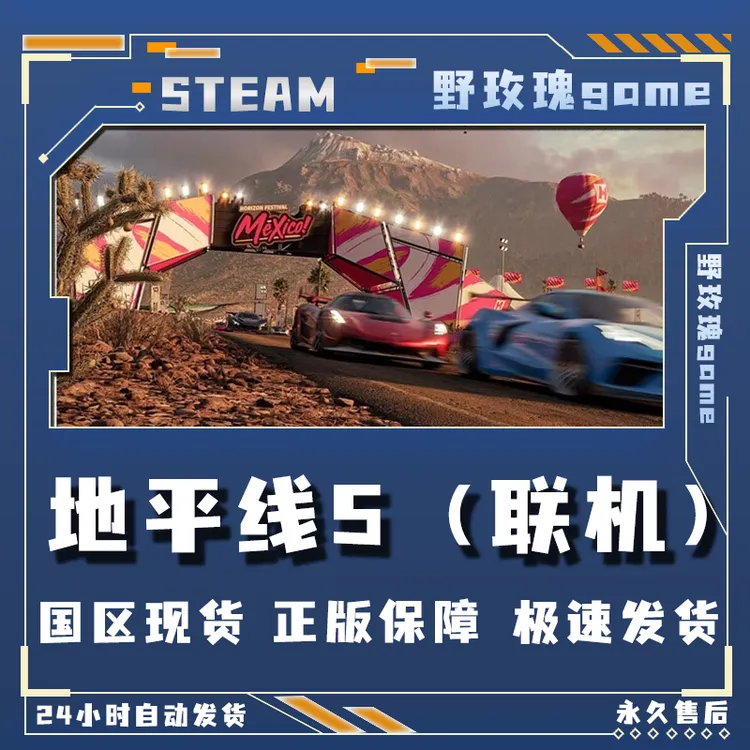 地平线5 极限竞速地平线5 全DLC 在线联机 入库电脑服务 终极版