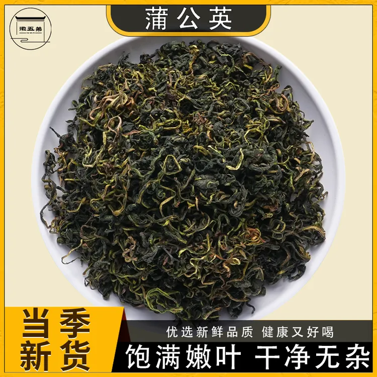 蒲公英茶蒲公英叶茶干货头茬手工优质清香净含量发货蒲公英干货