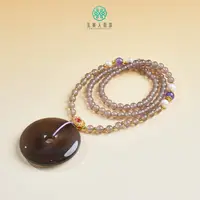 石惑珠宝·玛瑙平安扣吊坠约48mm#多样性发一