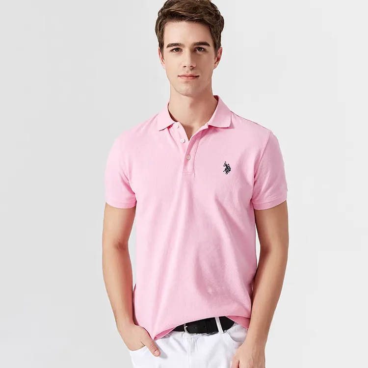 USPA 男女同款 经典时尚国际品牌POLO衫 夏装 纯棉 休闲 时尚