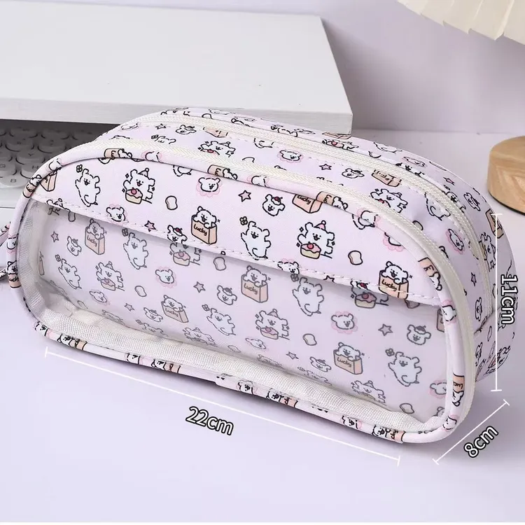 大容量文具收纳笔袋ins风设计