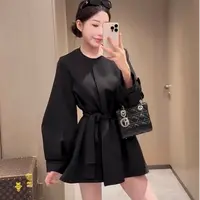 〖猫姐衣橱〗秋季新款力图裁剪赫本风收腰小风衣
