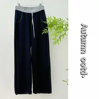 辰熙  韩版显瘦百搭明线时尚直筒休闲裤9851