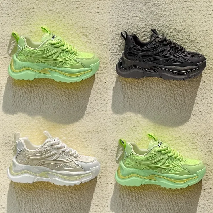 老爹鞋透气潮鞋百搭运动鞋潮流厚底男鞋休闲鞋时尚情侣春季男鞋子