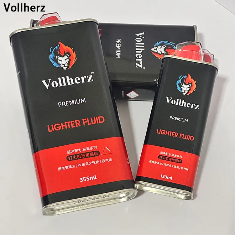 vollherz大瓶355毫升优质无烟无味打火机油通用口粮耗材商品图