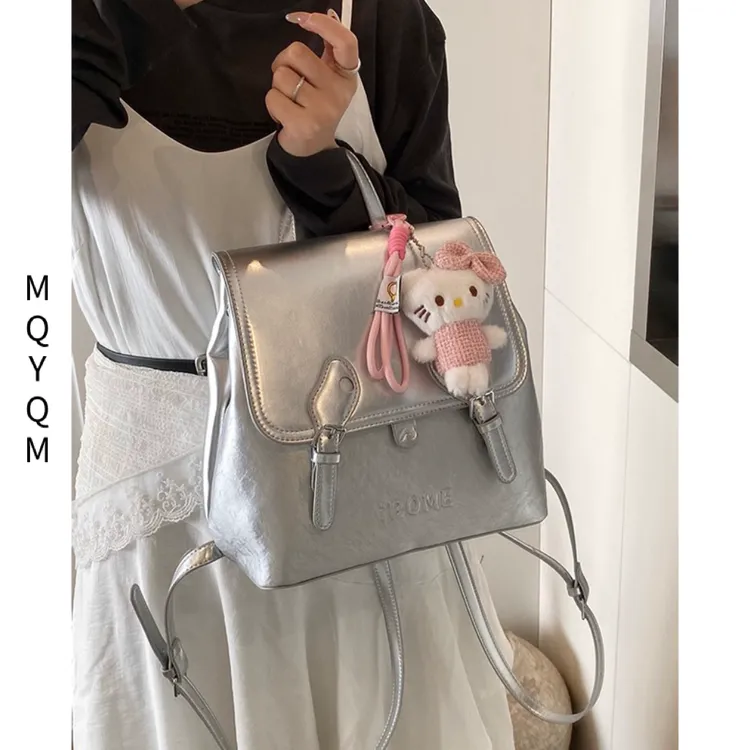 网红爆款夏季洋气学院风双肩包潮流可爱旅行小背包韩版百搭小书包