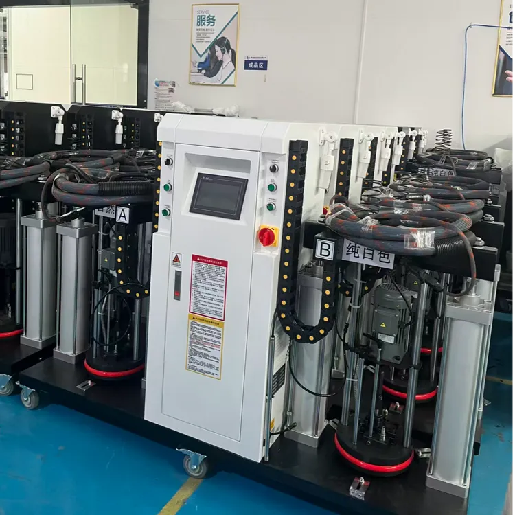 全自动免清洗PUR胶机 全自动封边PUR打胶机 双色直排PUR打胶机