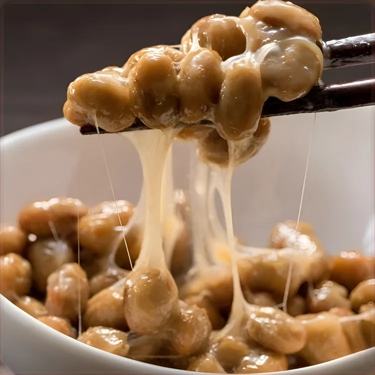 即食纳豆工厂抢鲜非转基因纳豆日期新好拉丝发酵黄豆拉丝长豆激酶